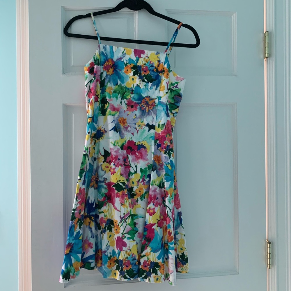 Ralph Lauren Girls Floral Dress Size 16